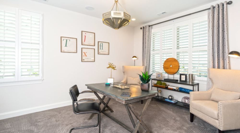 Home Office Window Treatments Home Office Window Treatments